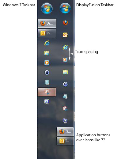 Taskbar settings or just different? • Discussions • DisplayFusion by ...