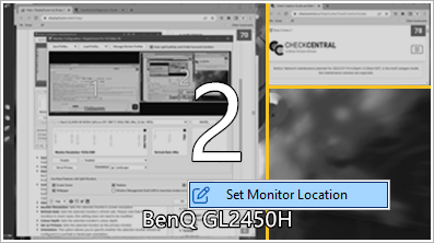 Set Monitor Location
