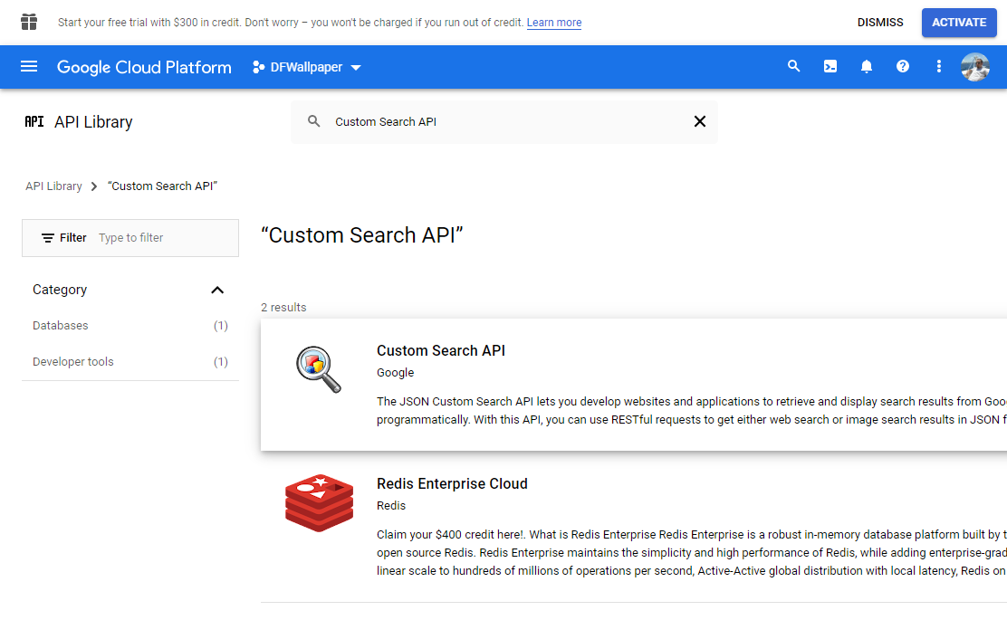 Custom Search API
